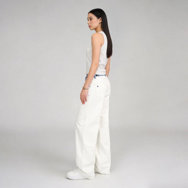 Viral Striped Waistband Jeans