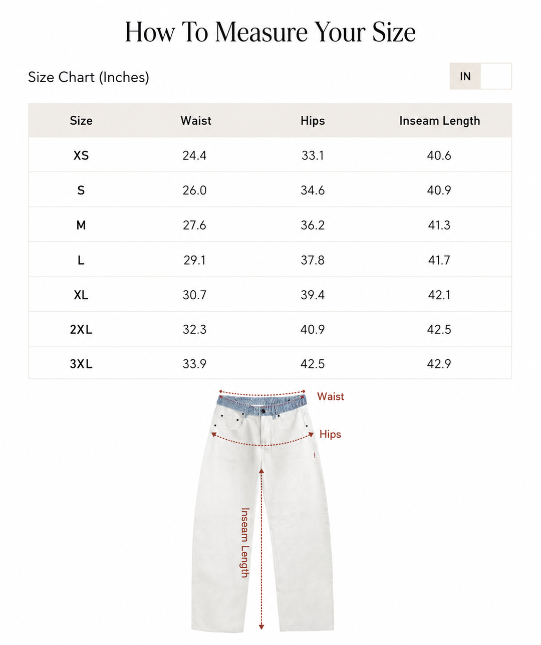 Viral Striped Waistband Jeans